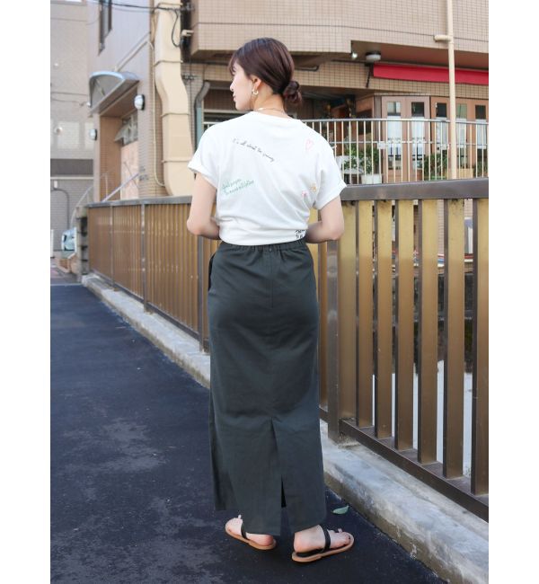 Ungrid「ミックスロゴデザインTee」|Tシャツ・カットソー|