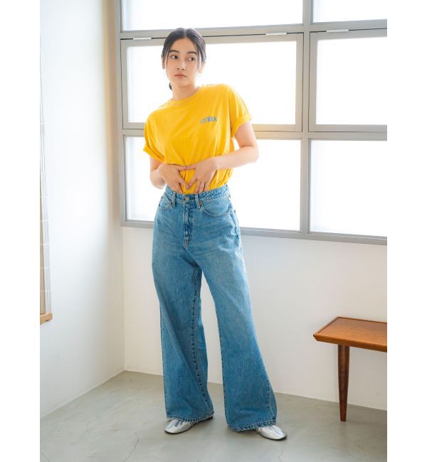 Ungrid「【WEB限定価格】カラーエンブロイダリーTee」|ニット・セーター|