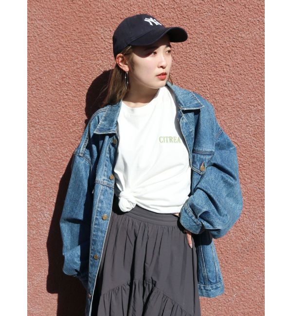 Ungrid「【WEB限定価格】カラーエンブロイダリーTee」|ニット・セーター|