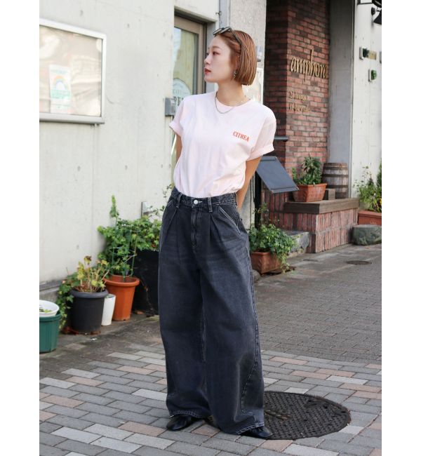 Ungrid「【WEB限定価格】カラーエンブロイダリーTee」|ニット・セーター|