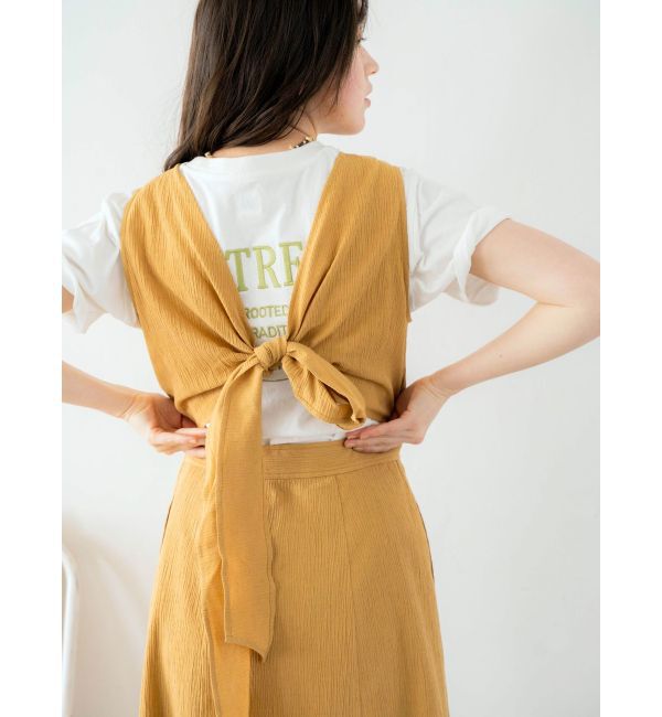 Ungrid「【WEB限定価格】カラーエンブロイダリーTee」|ニット・セーター|