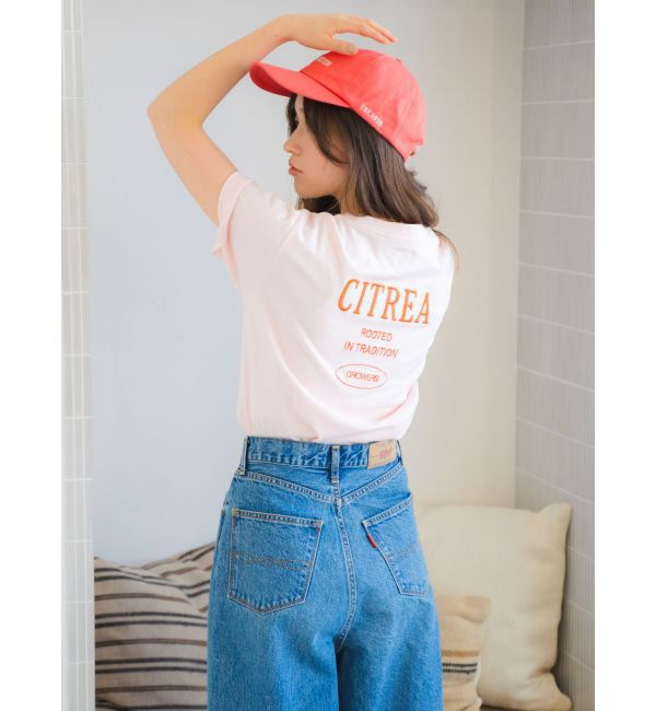 Ungrid「【WEB限定価格】カラーエンブロイダリーTee」|ニット・セーター|ピンク