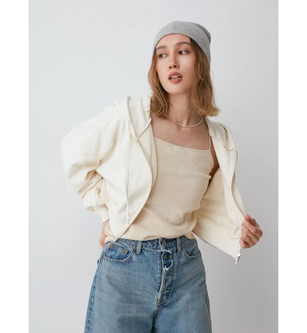 Ungrid「パット付きスクエアキャミソール」|キャミソール|