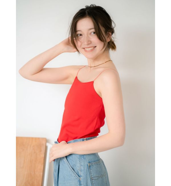 Ungrid「パット付きスクエアキャミソール」|キャミソール|