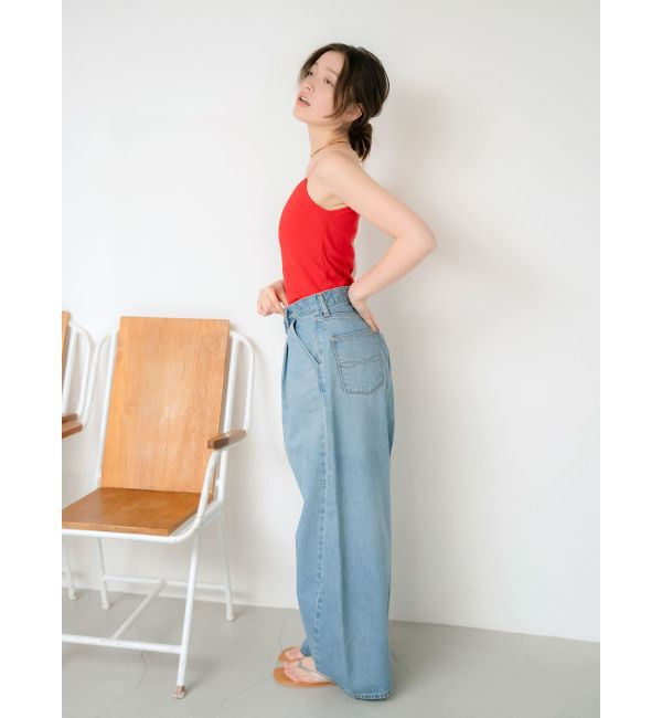 Ungrid「パット付きスクエアキャミソール」|キャミソール|