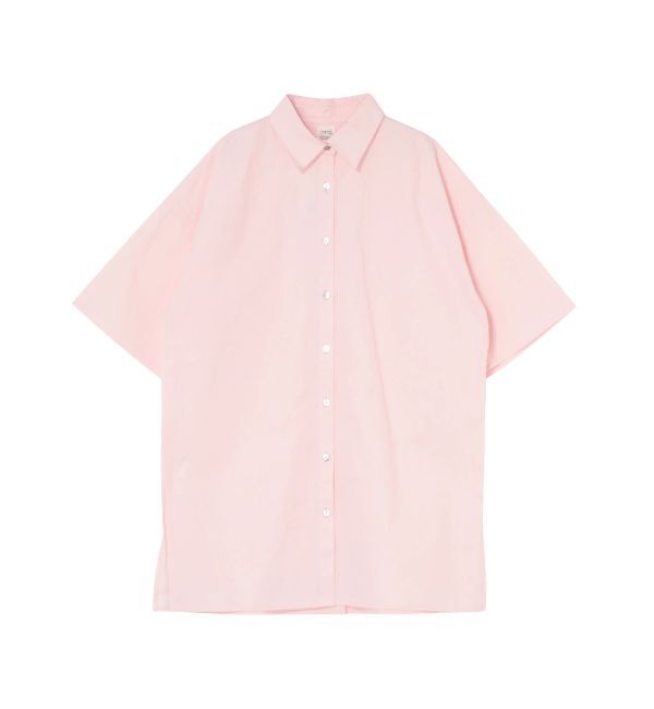 Ungrid「ビッグシルエットハーフスリーブシャツ」|シャツ・ブラウス|