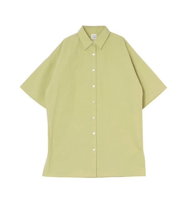 Ungrid「ビッグシルエットハーフスリーブシャツ」|シャツ・ブラウス|