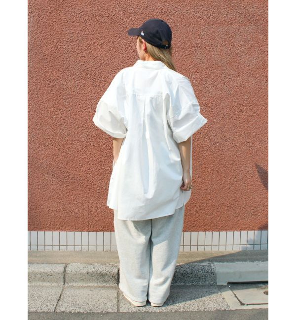 Ungrid「ビッグシルエットハーフスリーブシャツ」|シャツ・ブラウス|