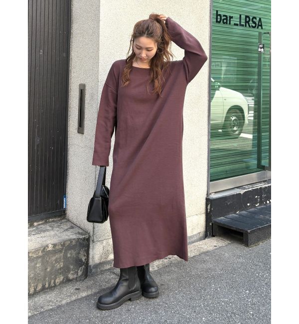 Ungrid「ルーズニットワンピース」|ワンピース|