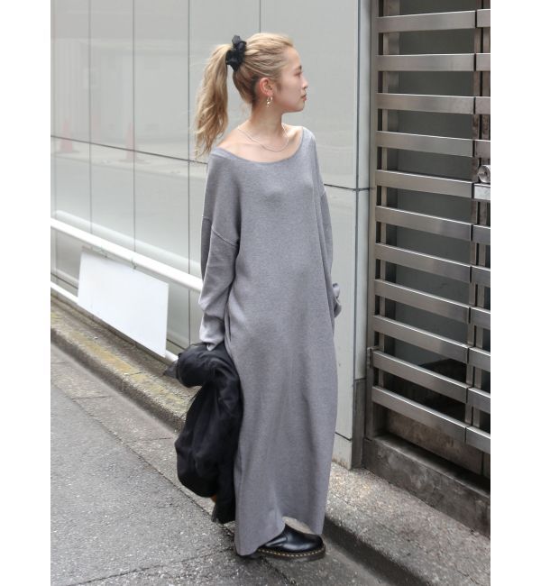 Ungrid「ルーズニットワンピース」|ワンピース|