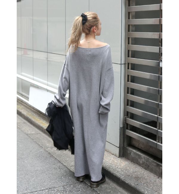 Ungrid「ルーズニットワンピース」|ワンピース|