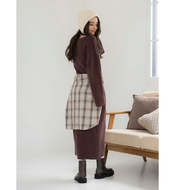 Ungrid「ルーズニットワンピース」|ワンピース|