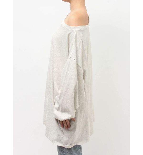 Ungrid「ボートネックビックシルエットロングスリーブTee」|Tシャツ・カットソー|