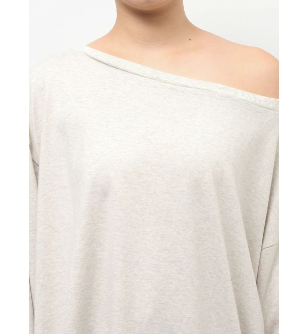 Ungrid「ボートネックビックシルエットロングスリーブTee」|Tシャツ・カットソー|