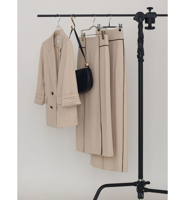 LAGUNAMOON「バイカラーパイピングスカート」|スカート|