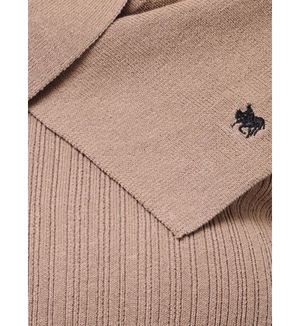 LAGUNAMOON「【POLO BCSコラボ】アシメカラーネックリブニットプルオーバー」|ニット・セーター|