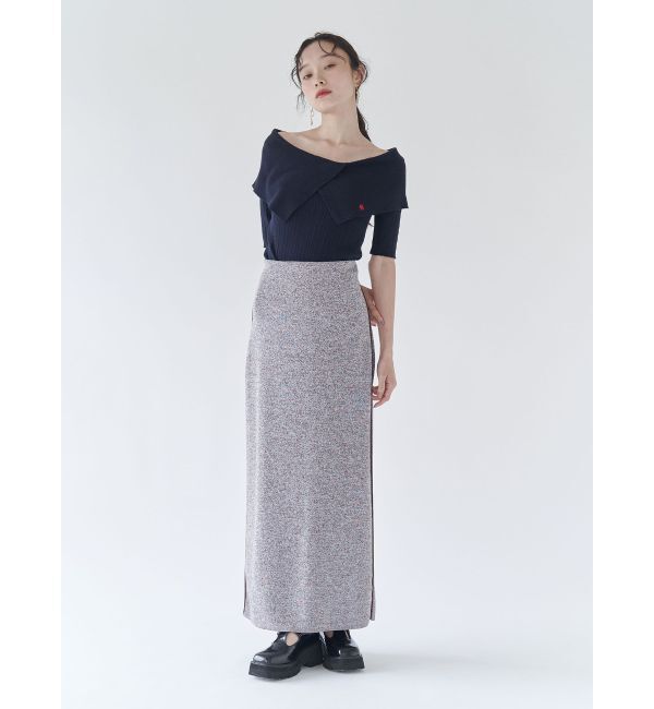 LAGUNAMOON「【POLO BCSコラボ】アシメカラーネックリブニットプルオーバー」|ニット・セーター|