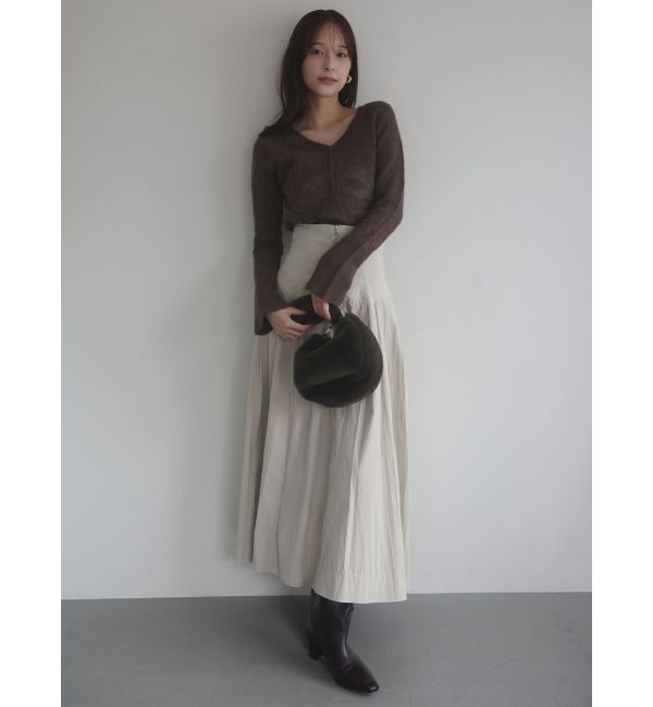 LAGUNAMOON「ヘアリージャガードニットプルオーバー」|ニット・セーター|