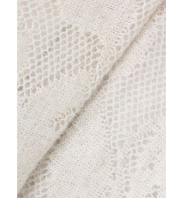 LAGUNAMOON「ヘアリージャガードニットプルオーバー」|ニット・セーター|