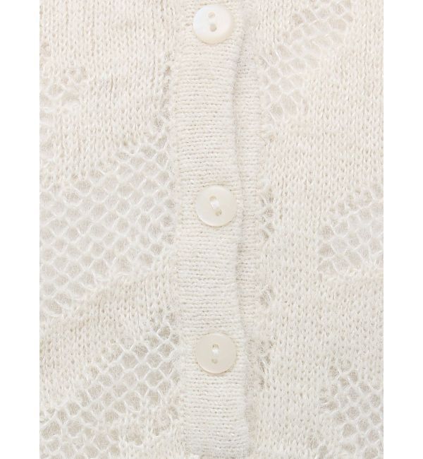 LAGUNAMOON「ヘアリージャガードニットプルオーバー」|ニット・セーター|