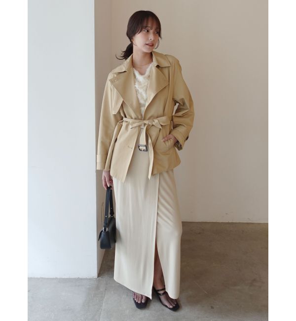 LAGUNAMOON「デザインポケットラップカットスカート」|スカート|