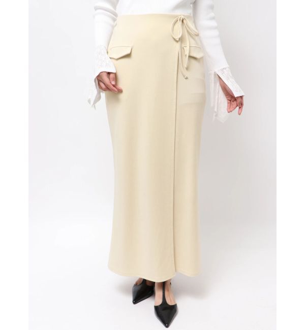 LAGUNAMOON「デザインポケットラップカットスカート」|スカート|