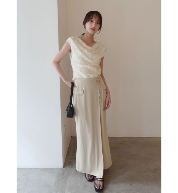 LAGUNAMOON「デザインポケットラップカットスカート」|スカート|