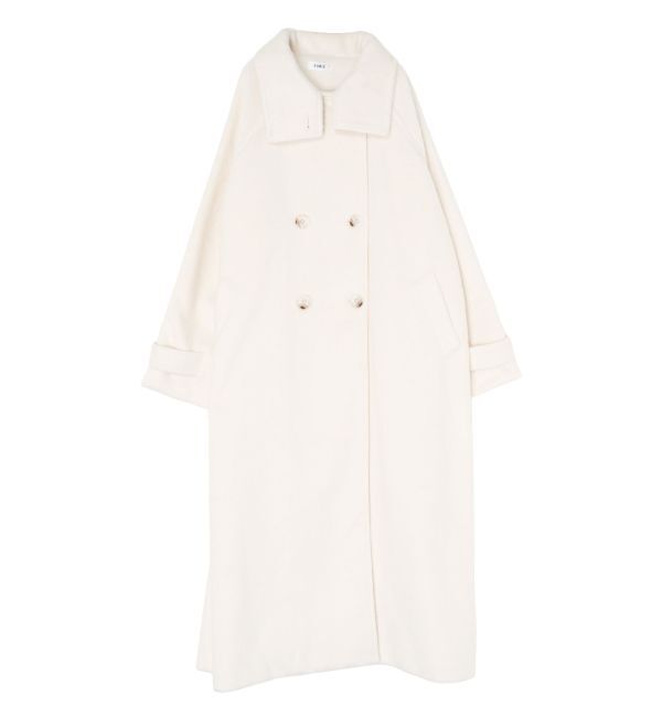 EVRIS「スタンドカラーロングコート」|チェスターコート|