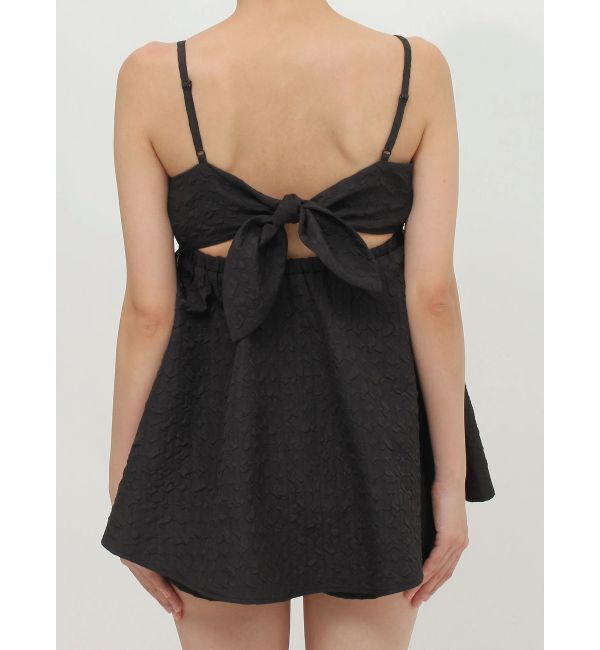 GYDA「【SETUP着用可】ジャカードBACKリボンチュニック」|シャツ・ブラウス|