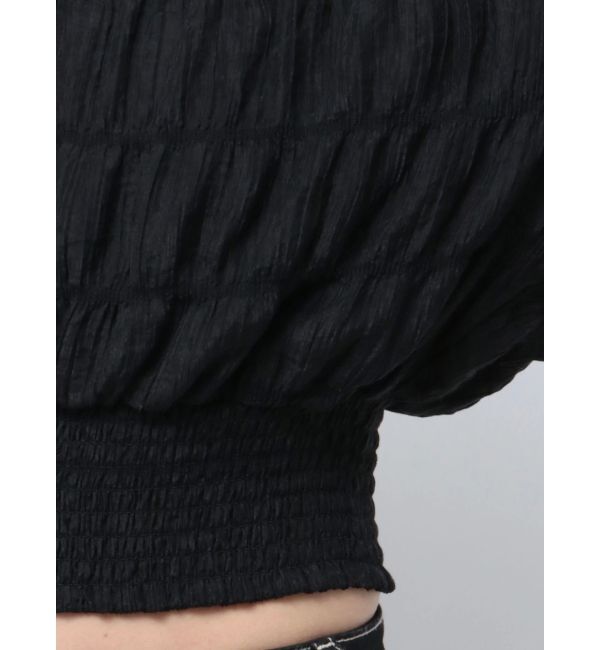 GYDA「オフショルシャーリングスリーブブラウス」|シャツ・ブラウス|