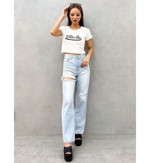 GYDA「EndsvilleショートTシャツ」|Tシャツ・カットソー|