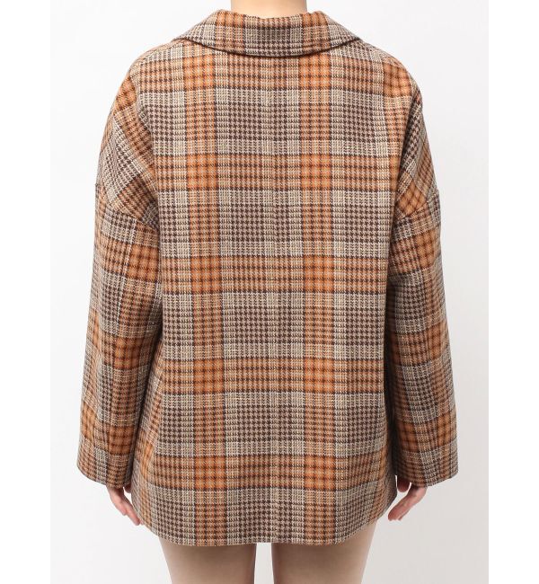 GYDA「ラメmaterialチェスターコート」|チェスターコート|