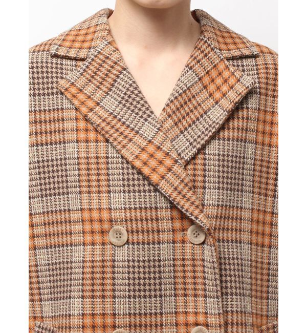 GYDA「ラメmaterialチェスターコート」|チェスターコート|