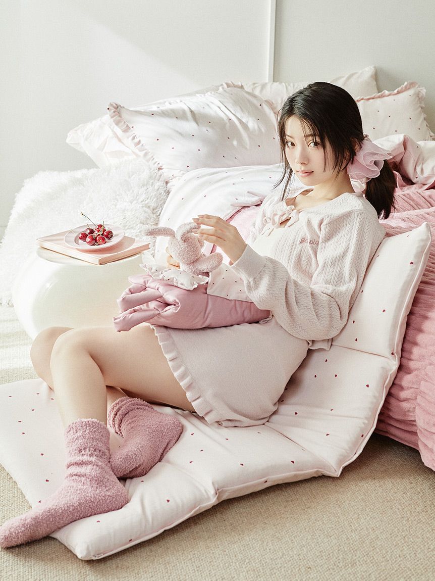 gelato pique Sleep「【Sleep】【ONLINE限定カラーあり】バリエーションプリントごろ寝クッション」|クッション・クッションカバー|PNK