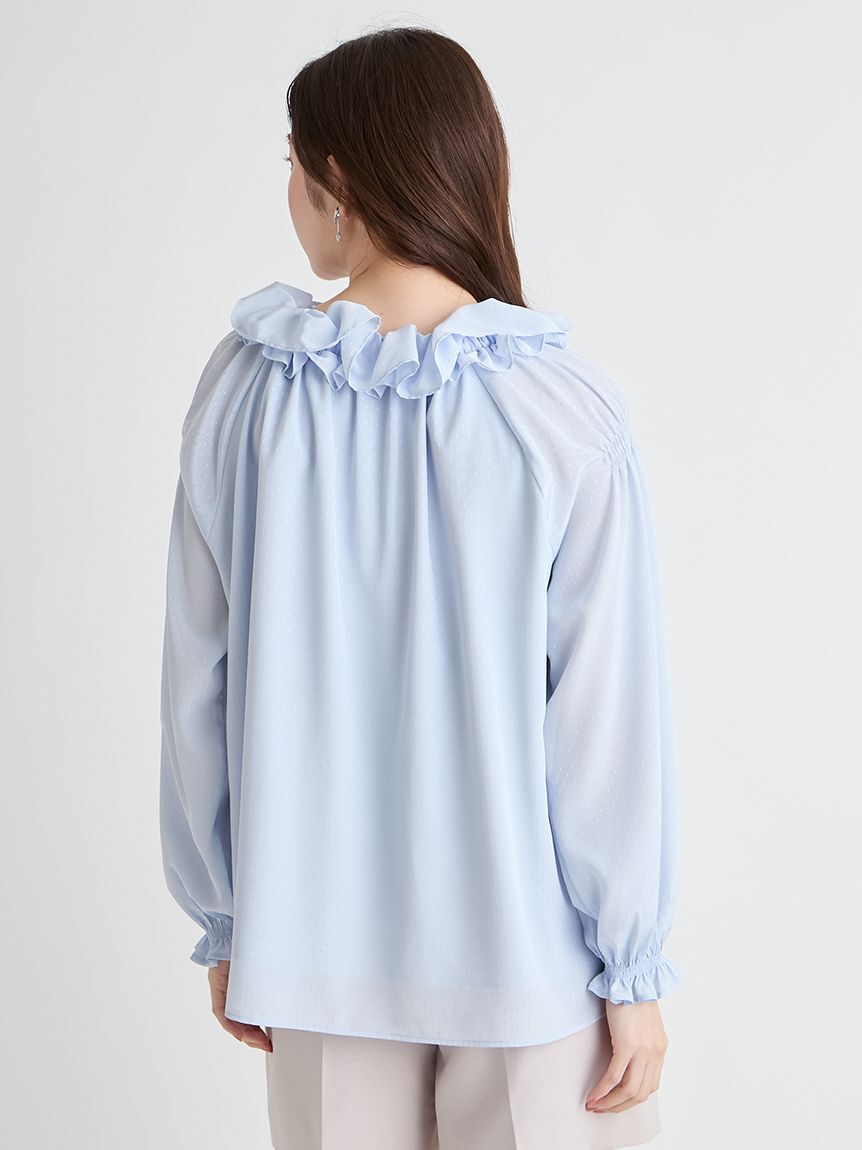 CELFORD「【洗える】ビッグリボンスモックブラウス」|シャツ・ブラウス|