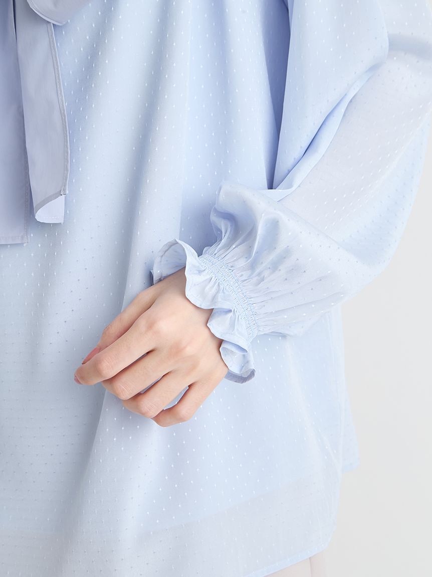 CELFORD「【洗える】ビッグリボンスモックブラウス」|シャツ・ブラウス|