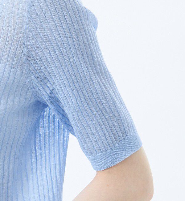 MACKINTOSH PHILOSOPHY「サマーリブポロニット」|ニット・セーター|