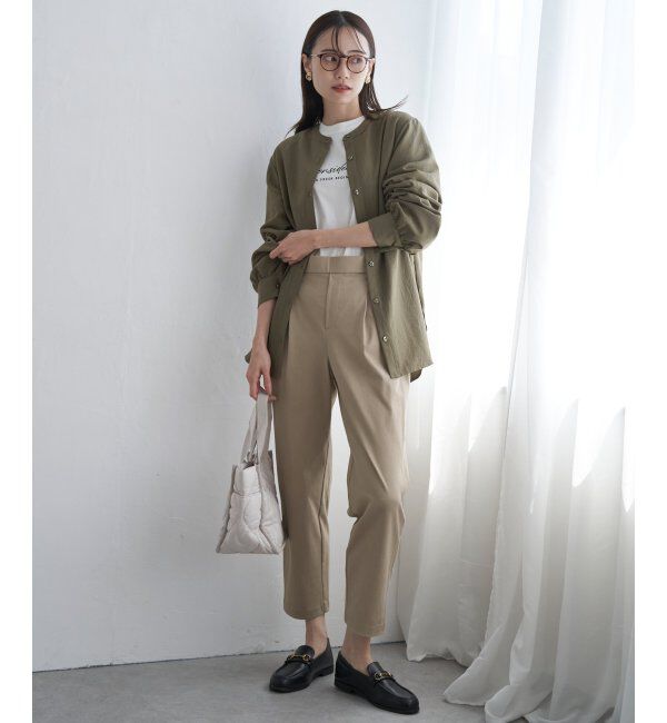 ikka「GOKU楽ストレッチテーパードパンツ」|その他|