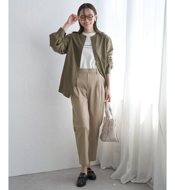 ikka「GOKU楽ストレッチテーパードパンツ」|その他|