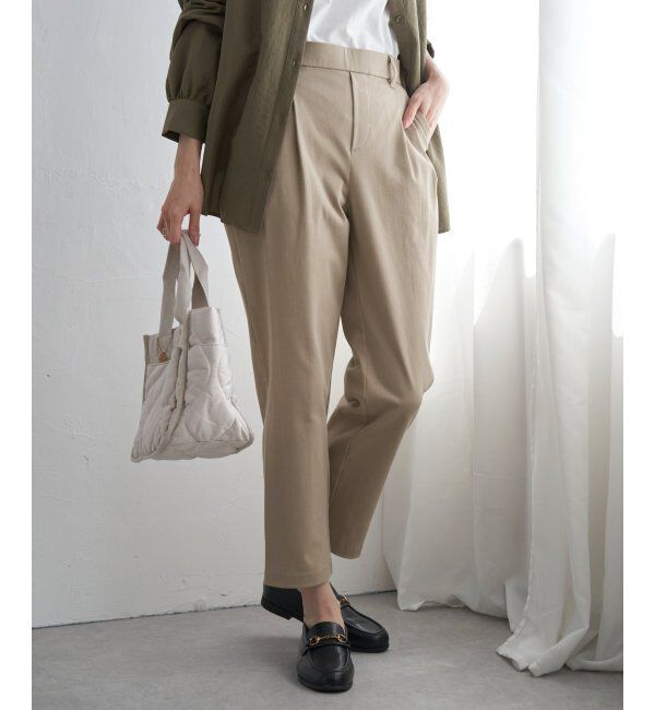 ikka「GOKU楽ストレッチテーパードパンツ」|その他|