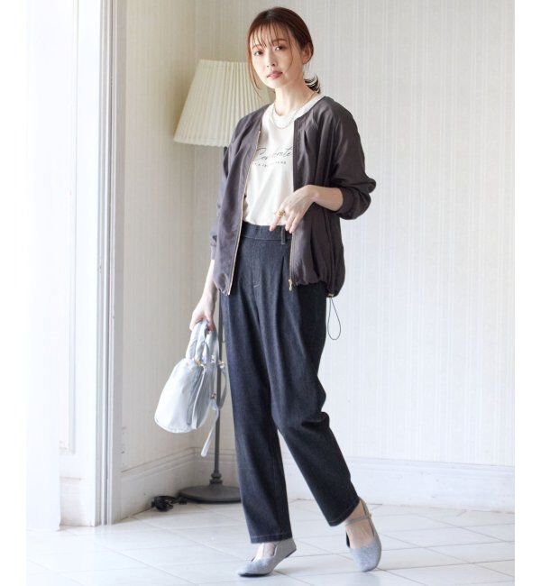 ikka「GOKU楽ストレッチテーパードパンツ」|その他|