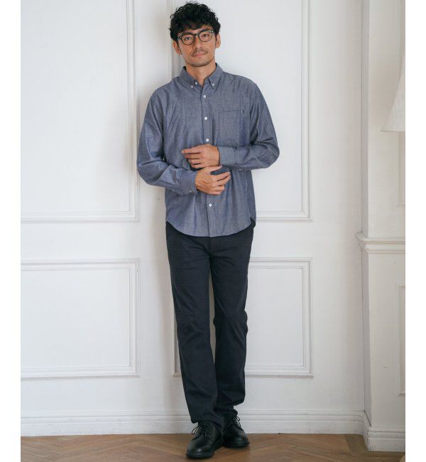 ikka「イージーケアフランネルムジシャツ」|シャツ・ブラウス|