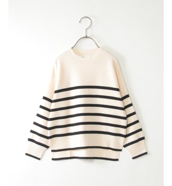 ikka kids「【親子おそろい】クリーミーボーダーニット（120~160cm）」|その他|