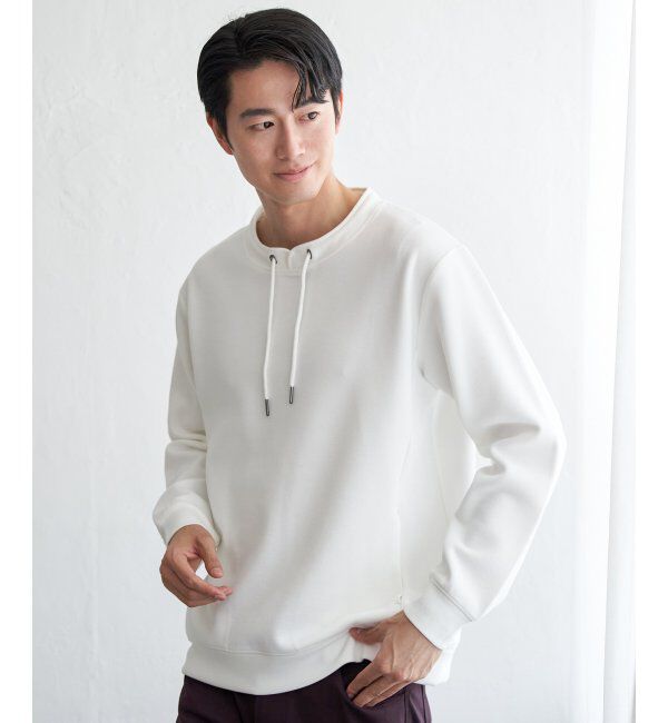 ikka「GOKU楽鹿の子ダンボールルーイプルオーバー」|パーカー|