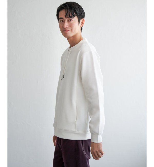 ikka「GOKU楽鹿の子ダンボールルーイプルオーバー」|パーカー|