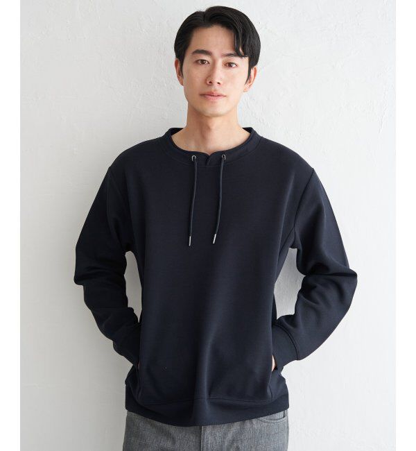 ikka「GOKU楽鹿の子ダンボールルーイプルオーバー」|パーカー|