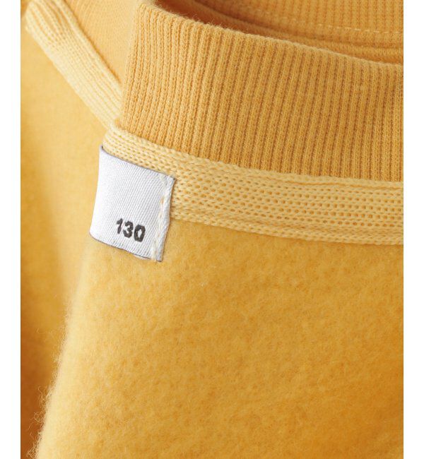 ikka kids「裏起毛レイヤードワッペントレーナー（120~160cm）」|Tシャツ・カットソー|