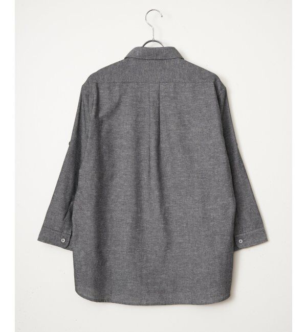 ikka「フレンチリネンMIX袖2WAYシャツ」|シャツ・ブラウス|