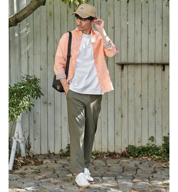 ikka「フレンチリネンMIX袖2WAYシャツ」|シャツ・ブラウス|