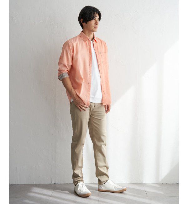 ikka「フレンチリネンMIX袖2WAYシャツ」|シャツ・ブラウス|
